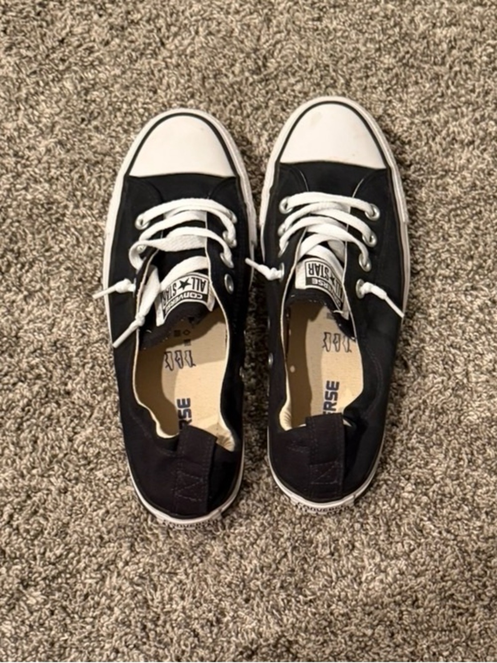 Converse Chuck Taylor All Star Low Top Sneakers - Black/White